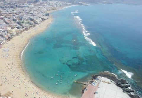 Primera Linea Playa Canteras With Sea View Лас-Пальмас-де-Гран-Канарія Екстер'єр фото